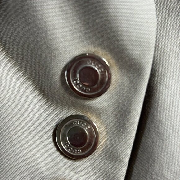 Vintage Gucci by Tom Ford Womens Sahariana Safari Pant Suit Sz S - Picture 5 of 17